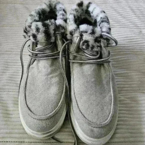 Romika ankle booties. Brown/cream fur lined. Size 39/ US 8.5 - Picture 2 of 10